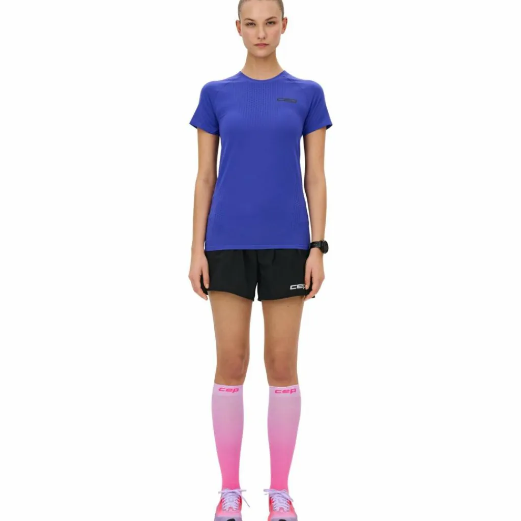 CEP Trailrunning<· Run Shirt Short purple
