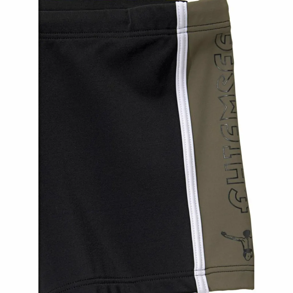 Chiemsee Schwimmen<· Boxer-Badehose schwarz