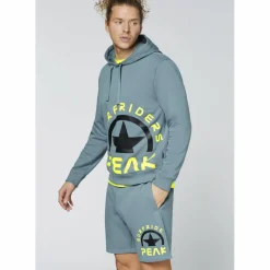 Chiemsee Pullover & Sweats<· Kapuzenpullover 18-4217 Blue stone