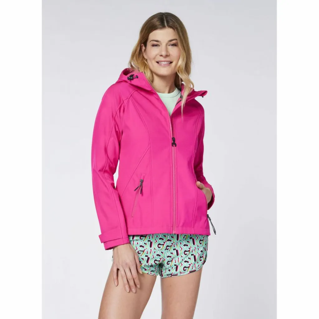 Hot · Softshell-Jacke Damen Bergsteigen|Bergsteigen