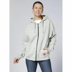 Chiemsee Pullover & Sweats<· Sweatjacke 17-4402M Neutral Gray Melange