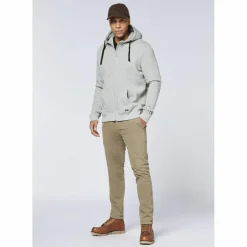 Chiemsee Pullover & Sweats<· Sweatjacke 17-4402M Neutral Gray Melange