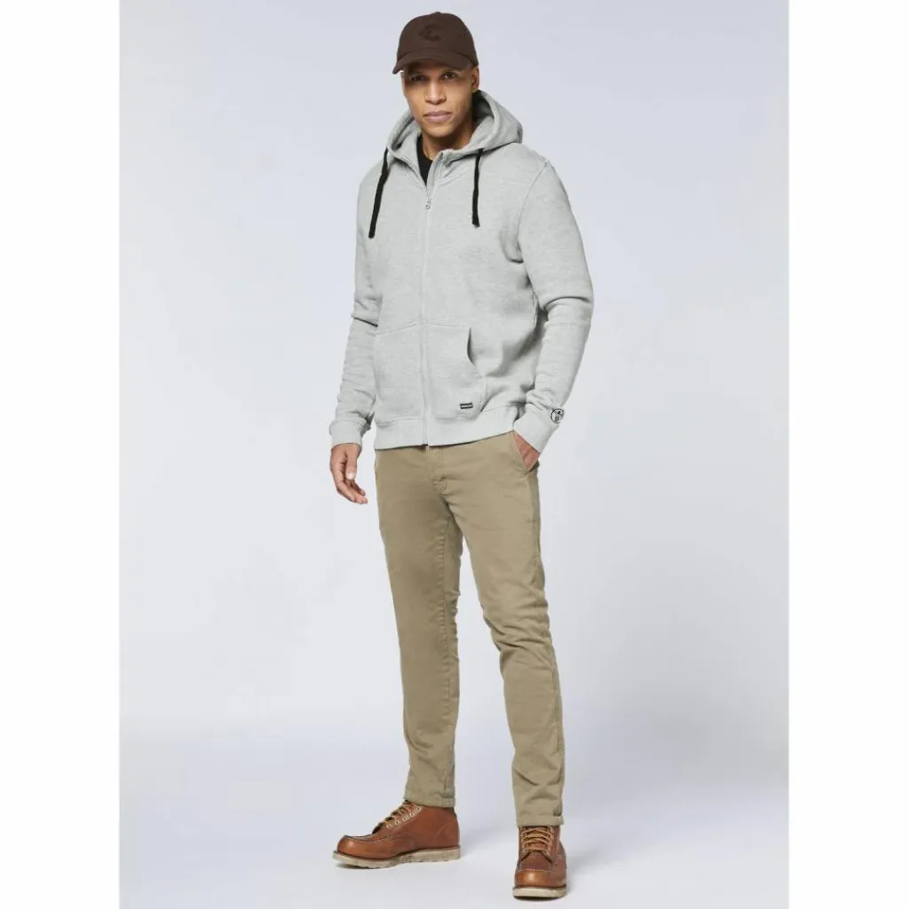 Chiemsee Pullover & Sweats<· Sweatjacke 17-4402M Neutral Gray Melange
