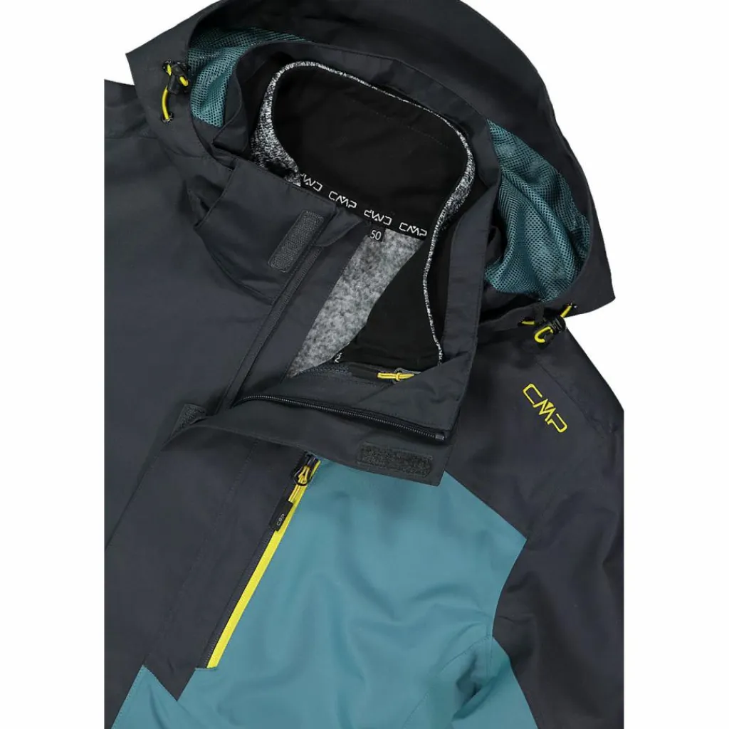 CMP Übergangsjacken<· JACKET ZIP HOOD DETACHABLE INN. Anthrazit056
