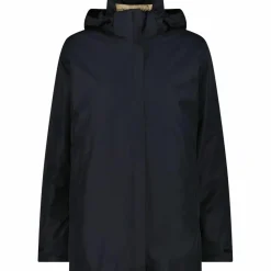 CMP Winterjacken<· LONG JACKET ZIP HOOD DETACHAB Schwarz011