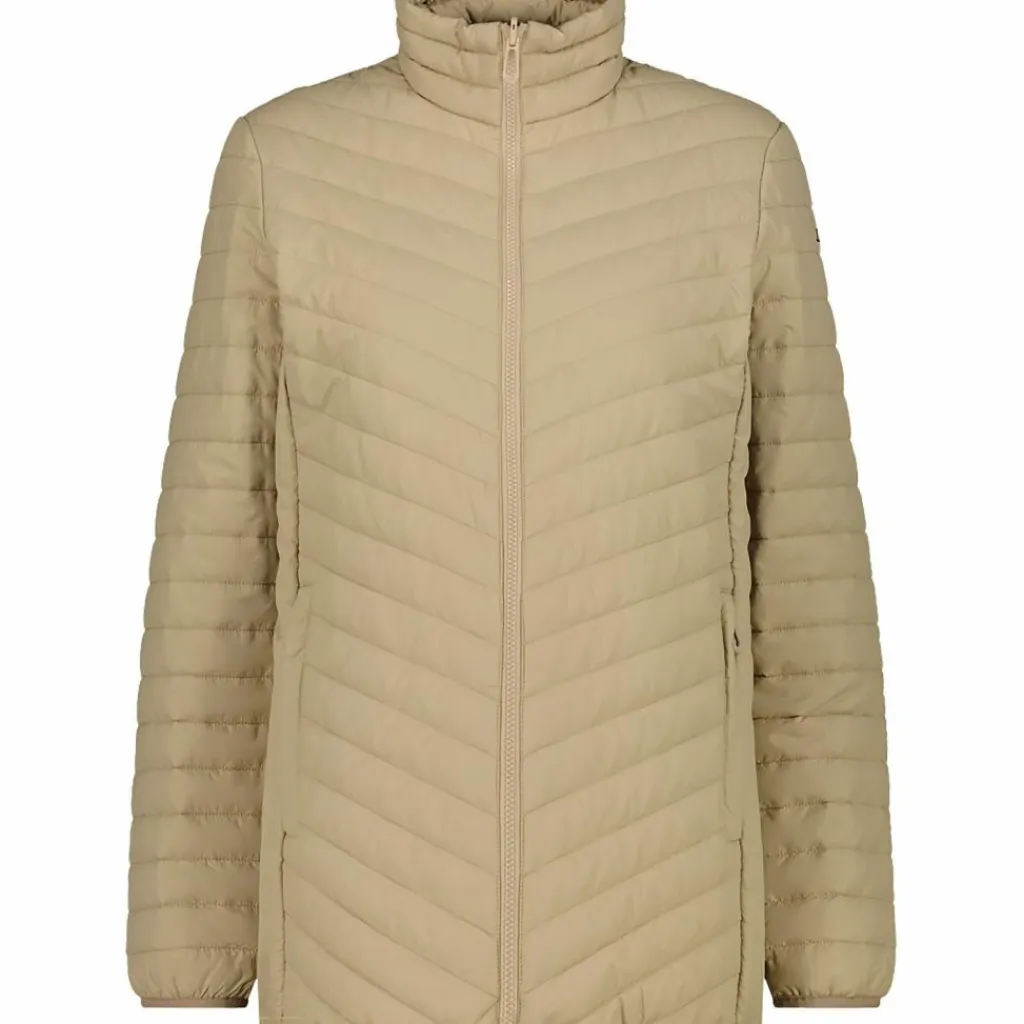 CMP Winterjacken<· LONG JACKET ZIP HOOD DETACHAB Schwarz011
