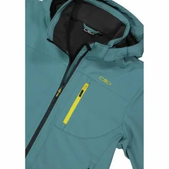 CMP Übergangsjacken<· Softshelljacke mit Kapuze Gr&uuml;n2043