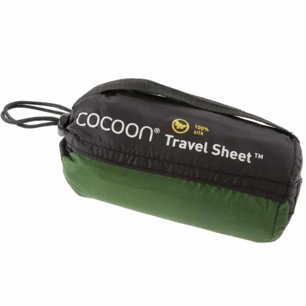 COCOON Schlafsäcke|Schlafsäcke<· Seide dark olive green
