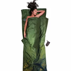 COCOON Schlafsäcke|Schlafsäcke<· Seide dark olive green