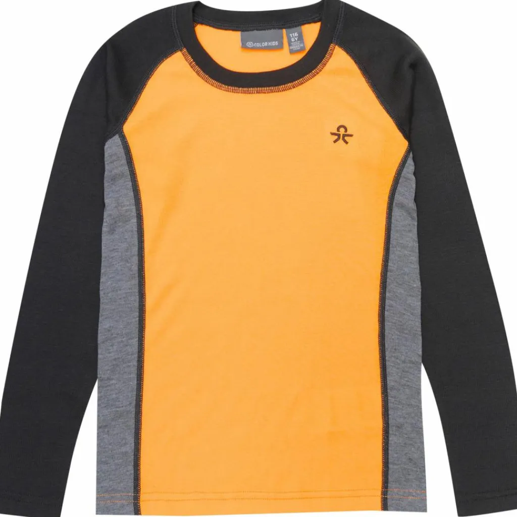 COLORKIDS Funktionswäsche<· Colorblock orange pop