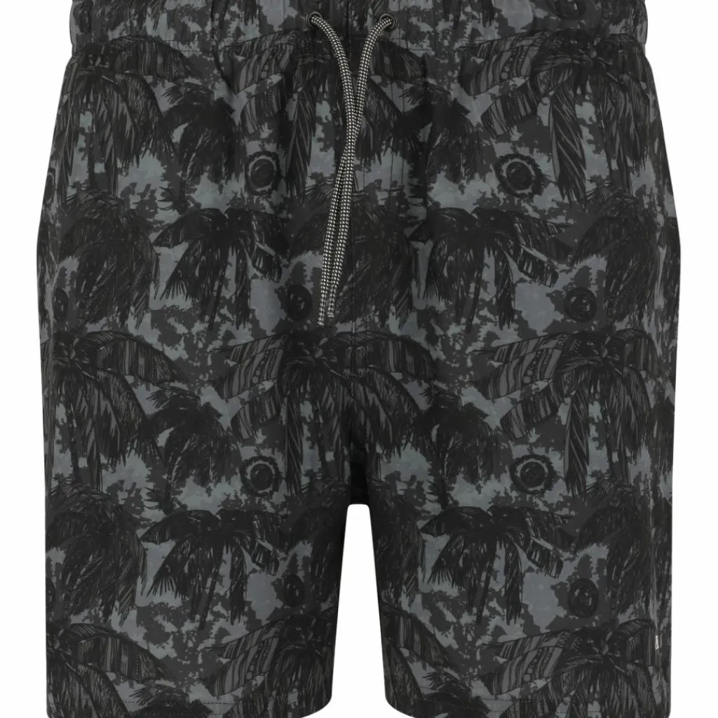 Cruz Volleyball<· Kasper Print 3639 Black Tropic Camo.