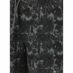 Cruz Volleyball<· Kasper Print 3639 Black Tropic Camo.