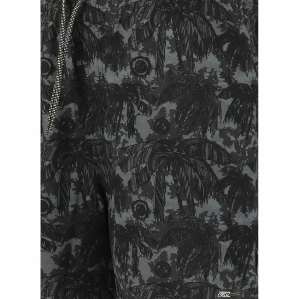 Cruz Volleyball<· Kasper Print 3639 Black Tropic Camo.