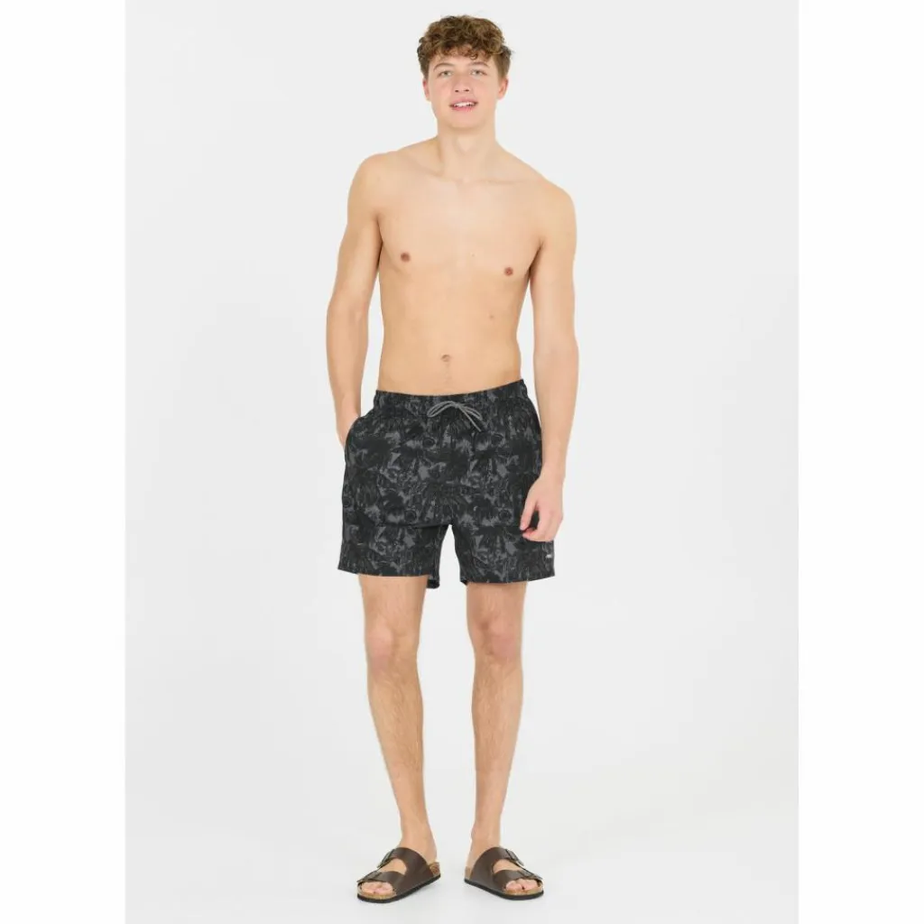 Cruz Volleyball<· Kasper Print 3639 Black Tropic Camo.