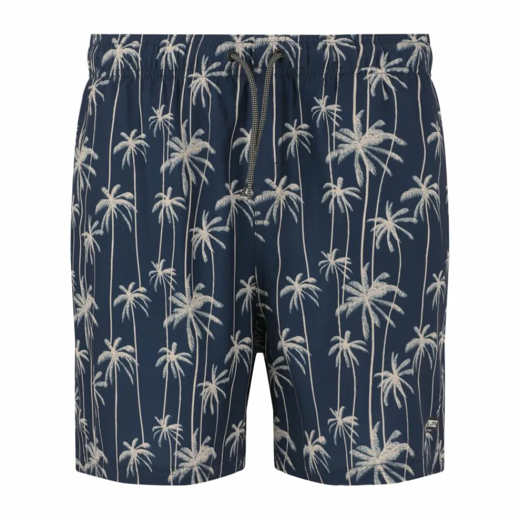Cruz Volleyball<· Rohan Print 3632 Navy Palm