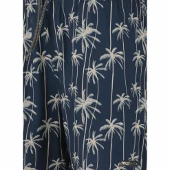 Cruz Volleyball<· Rohan Print 3632 Navy Palm