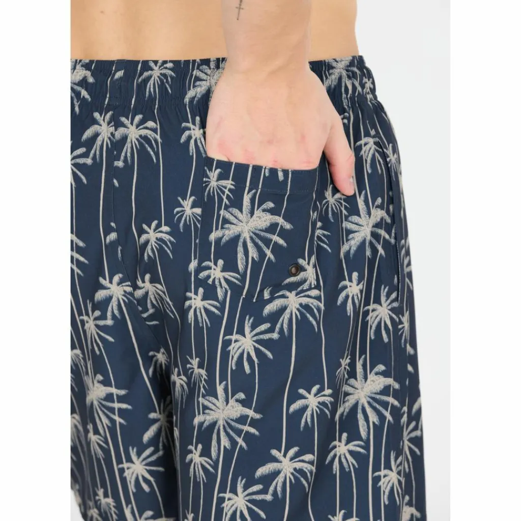 Cruz Volleyball<· Rohan Print 3632 Navy Palm