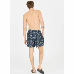 Cruz Volleyball<· Rohan Print 3632 Navy Palm