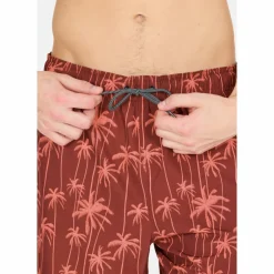 Cruz Volleyball<· Rohan Print 3633 Red Palm