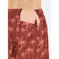 Cruz Volleyball<· Rohan Print 3633 Red Palm