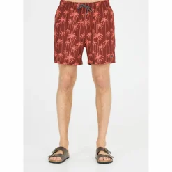 Cruz Volleyball<· Rohan Print 3633 Red Palm