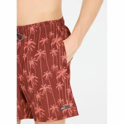 Cruz Volleyball<· Rohan Print 3633 Red Palm
