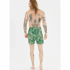 Cruz Volleyball<· Toby Print 3615 Green tropic