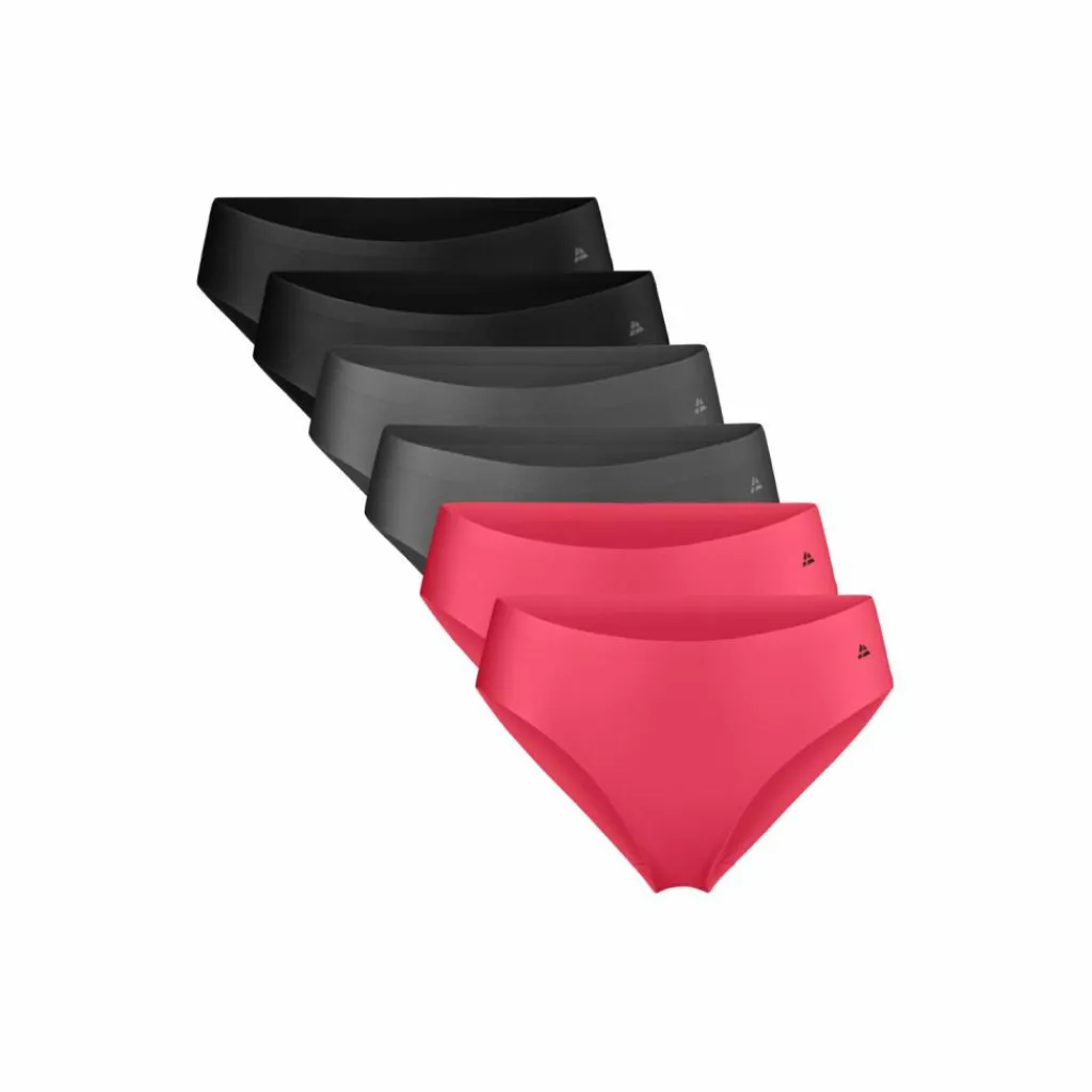 DANISH ENDURANCE Unterwäsche<· Invisible Bikini Slip black/grey/pink