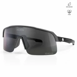 DELAYON Fahrradbrillen|Brillen<· Pulse Matte Black-Black VLT 15