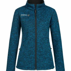 DEPROC active Fleecejacken<· ELKFORD WOMEN blau