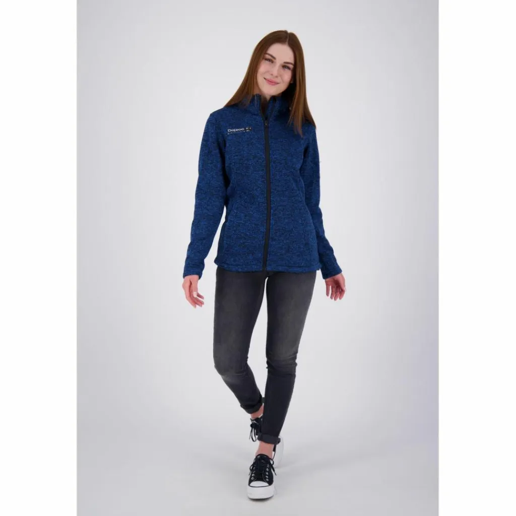 DEPROC active Fleecejacken<· ELKFORD WOMEN blau