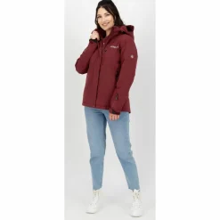 DEPROC active Winterjacken<· MONTREAL WOMEN wine