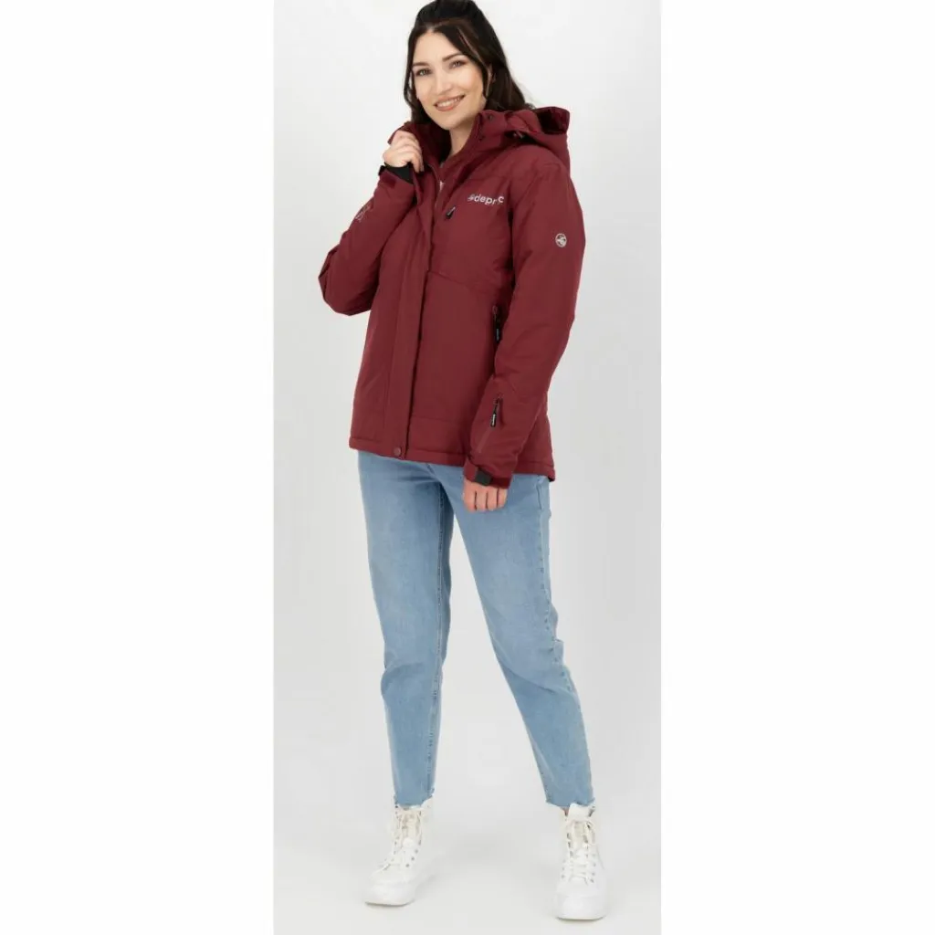 DEPROC active Winterjacken<· MONTREAL WOMEN wine