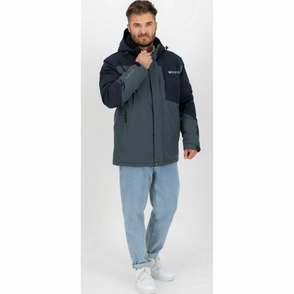 DEPROC active Winterjacken<· MONTREAL MEN navy-slate
