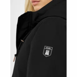 Derbe Winterjacken<· Festholm black/caramel