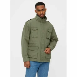 Derbe Mäntel<· Milby olivine/navy