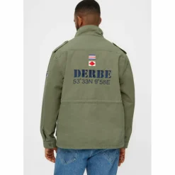 Derbe Mäntel<· Milby olivine/navy