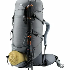 Deuter Trekkingrucksäcke|Wanderrucksäcke<· Aircontact Core 45+10 SL graphite-black