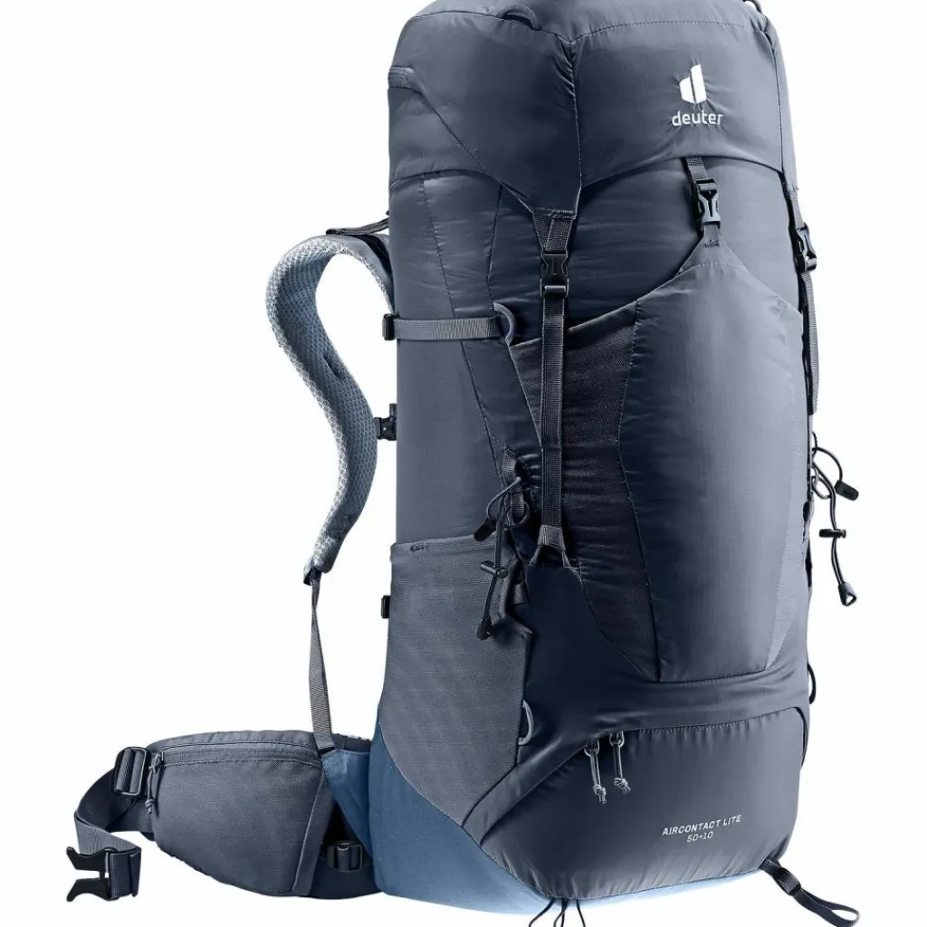 Deuter Trekkingrucksäcke|Wanderrucksäcke<· Aircontact Lite 50 + 10 black-marine
