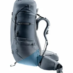 Deuter Trekkingrucksäcke|Wanderrucksäcke<· Aircontact Lite 50 + 10 black-marine