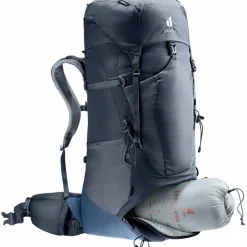 Deuter Trekkingrucksäcke|Wanderrucksäcke<· Aircontact Lite 50 + 10 black-marine