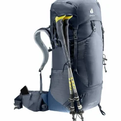 Deuter Trekkingrucksäcke|Wanderrucksäcke<· Aircontact Lite 50 + 10 black-marine