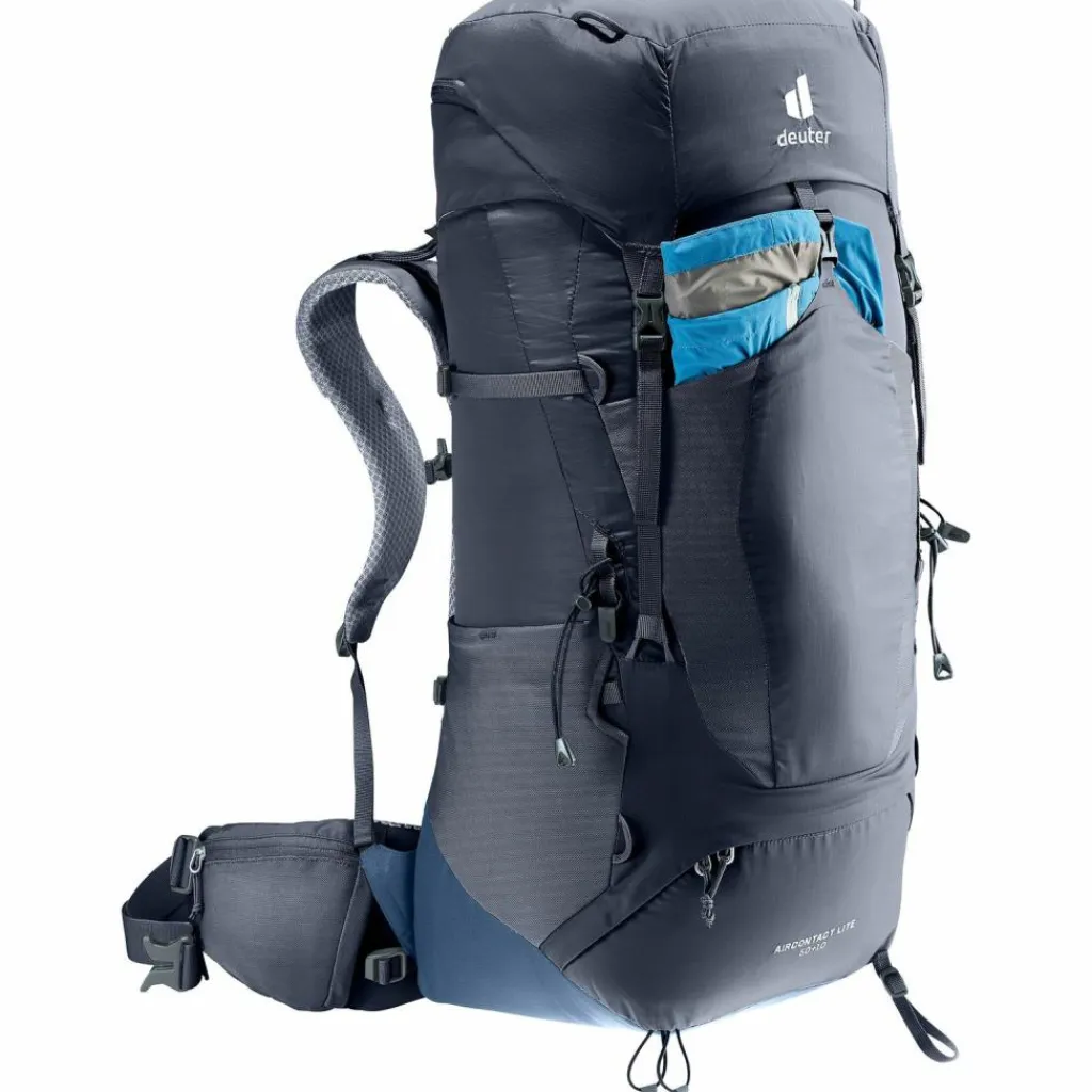 Deuter Trekkingrucksäcke|Wanderrucksäcke<· Aircontact Lite 50 + 10 black-marine