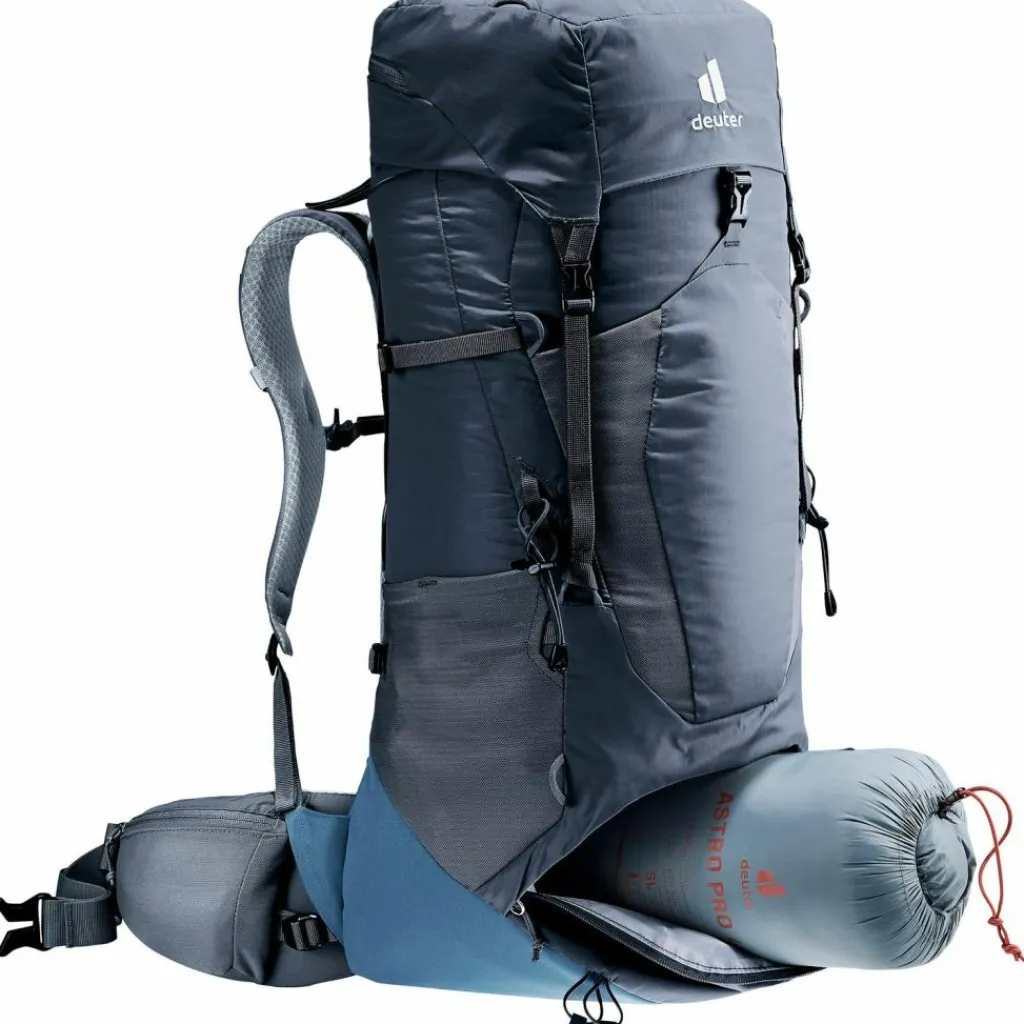 Deuter Trekkingrucksäcke<· Aircontact Lite 40 + 10 black-marine