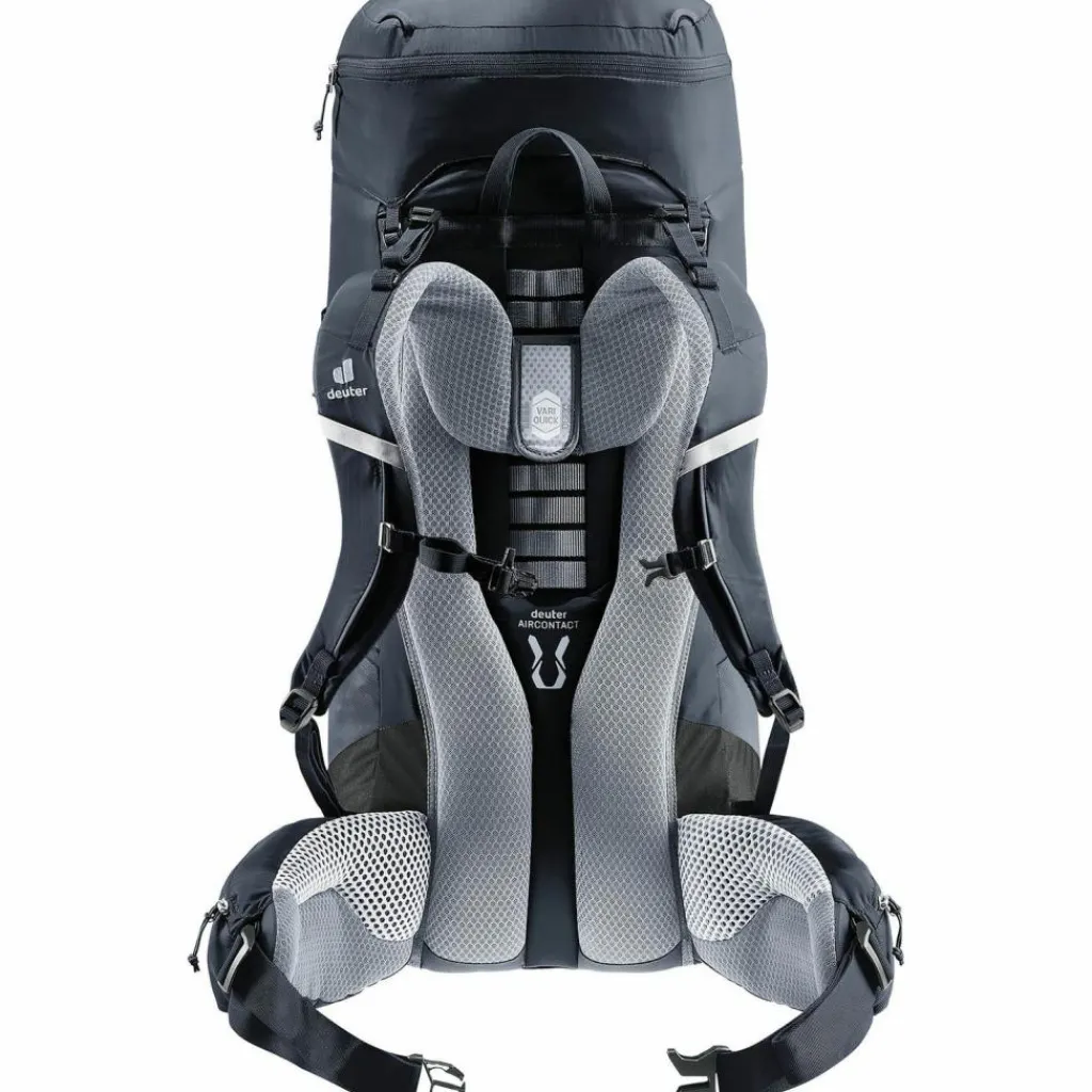 Deuter Rucksäcke|Wanderrucksäcke<· Aircontact Lite 50 + 10 black-graphite