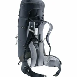 Deuter Rucksäcke|Wanderrucksäcke<· Aircontact Lite 50 + 10 black-graphite