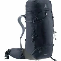 Deuter Rucksäcke|Wanderrucksäcke<· Aircontact Lite 50 + 10 black-graphite