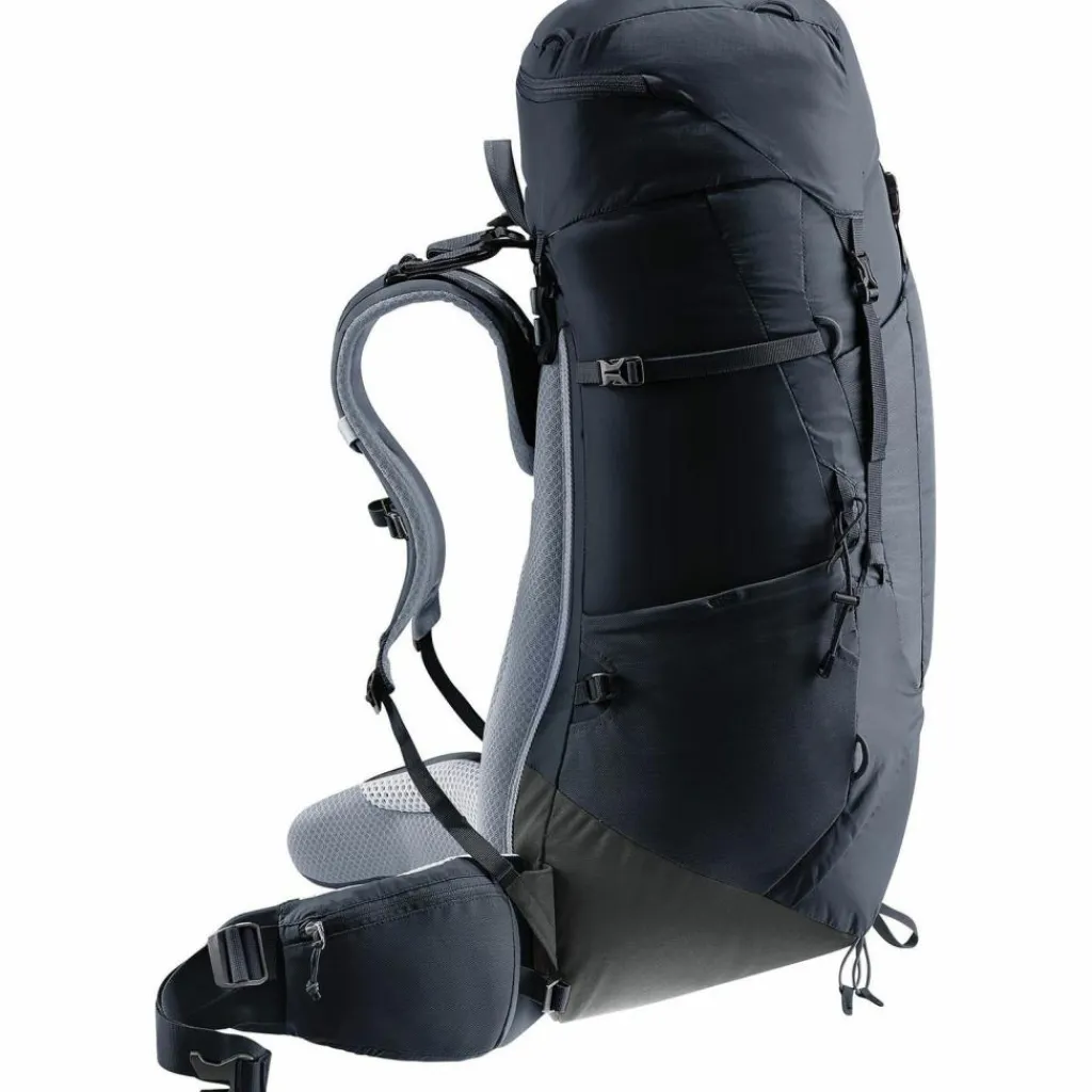 Deuter Rucksäcke|Wanderrucksäcke<· Aircontact Lite 50 + 10 black-graphite