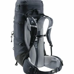 Deuter Rucksäcke|Wanderrucksäcke<· Aircontact Lite 50 + 10 black-graphite