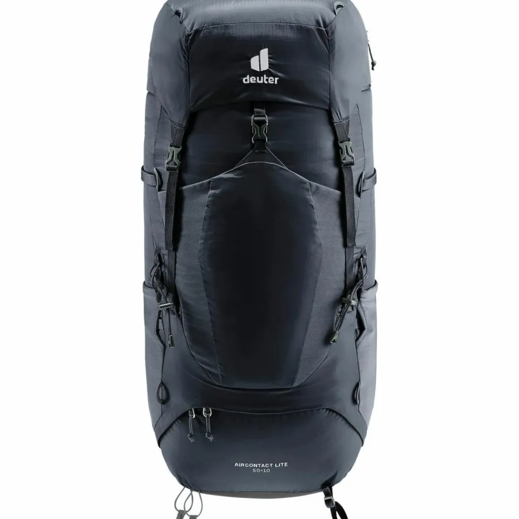 Deuter Rucksäcke|Wanderrucksäcke<· Aircontact Lite 50 + 10 black-graphite